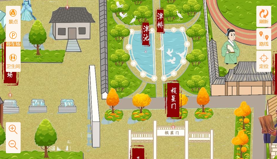 潮安手绘地图景区语音讲解导览系统：智慧景区建设的基石